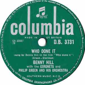 Benny Hill With The Coronets - Who Done It FLAC