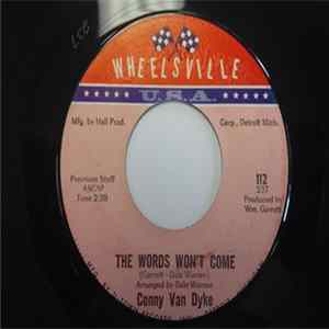 Conny Van Dyke - The Words Won't Come / Don't Do Nothing I Wouldn't Do FLAC