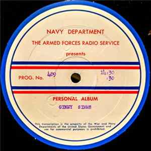 Ginny Simms / Georgia Gibbs - Personal Album: Prog. Nos. 489 / 490 FLAC