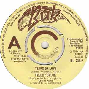 Freddy Breck - Years Of Love FLAC