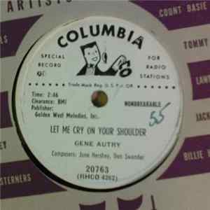 Gene Autry - Let Me Cry On Your Shoulder / Rose-Colored Memories FLAC