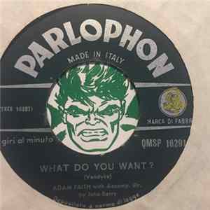 Adam Faith - What Do You Want? FLAC