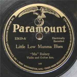 "Ma" Rainey - Little Low Mamma Blues / Grievin' Hearted Blues FLAC