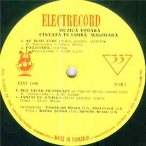 Various - Muzică Ușoară Cîntată În Limba Maghiară FLAC