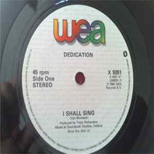 Dedication - I Shall Sing FLAC