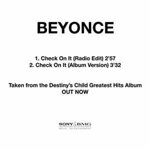 Beyonce - Check On It FLAC