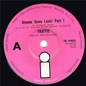 Traffic - Gimme Some Lovin' FLAC