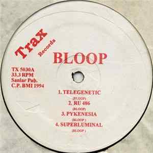 Bloop - Bloop FLAC