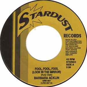Barbara Acklin / The Shirelles - Fool, Fool, Fool (Look In The Mirror) / The Things I Want To Hear (Pretty Words) FLAC