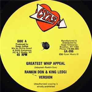 Rankin Don / King Ledgi - Greatest Whip Appeal FLAC
