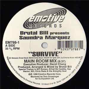 Brutal Bill Presents Saundra Marquez - Survive FLAC