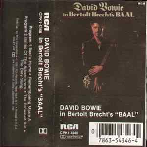 David Bowie - David Bowie In Bertolt Brecht's Baal FLAC