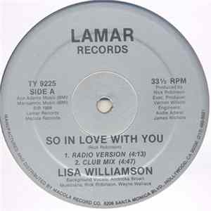 Lisa Williamson - So In Love With You FLAC