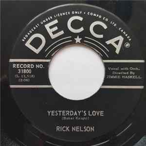 Ricky Nelson - Yesterday's Love / Come Out Dancin' FLAC