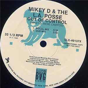 Mikey D & The L.A. Posse - Out Of Control FLAC
