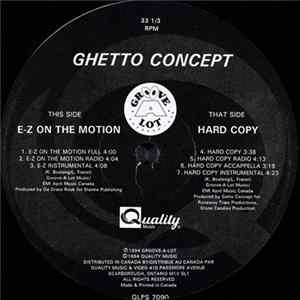 Ghetto Concept - E-Z On The Motion / Hard Copy FLAC