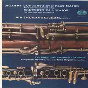 Sir Thomas Beecham / Mozart : Jack Brymer, Gwydion Brooke, Royal Philharmonic Orchestra - Clarinet Concerto In A & Bassoon Concerto In B Flat FLAC