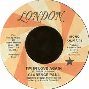 Clarence Paul - I'm In Love Again FLAC