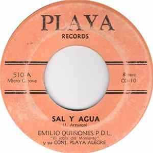 Emilio Quiñones - Sal Y Agua / Adicto A La Droga (De Tu Amor) FLAC