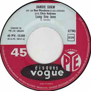 Sandie Shaw - Long Live Love FLAC