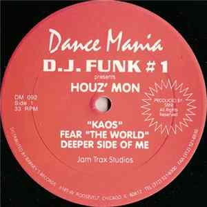 D.J. Funk #1 Presents Houz' Mon - Trax From The Dark Side FLAC