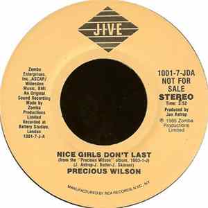 Precious Wilson - Nice Girls Don't Last FLAC