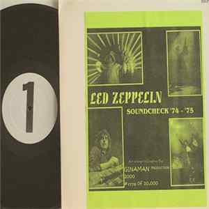 Led Zeppelin - Soundcheck '74 - '75 FLAC