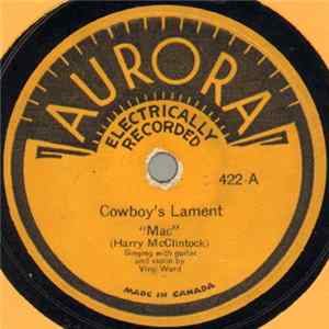 "Mac" - Cowboy's Lament / Good-Bye Old Paint FLAC