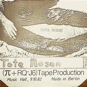 Die Toten Hosen - 09.10.1982, Berlin, Music Hall FLAC