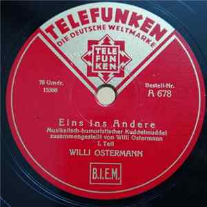 Willi Ostermann - Eins Ins Andere FLAC