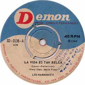 Los Harmonic's - La Vida Es Tan Bella / Botitas De Charol FLAC
