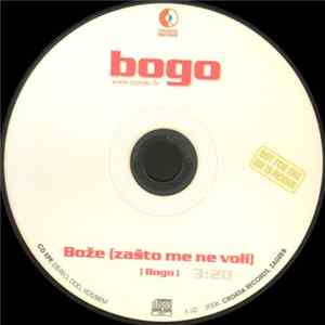 Bogo - Bože (Zašto Me Ne Voli) FLAC