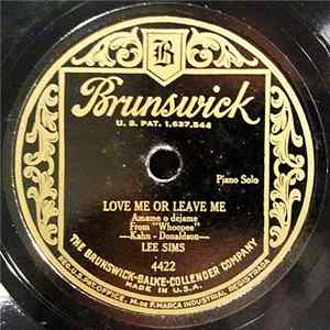 Lee Sims - Love Me Or Leave Me / Lover, Come Back To Me! FLAC