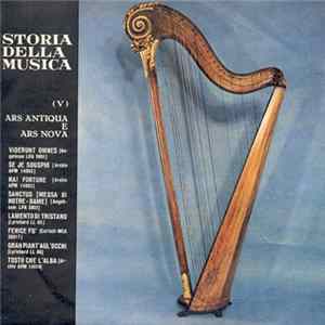 Unknown Artist - Ars Antiqua E Ars Nova FLAC
