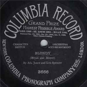 Ada Jones And Len Spencer - Blondy FLAC