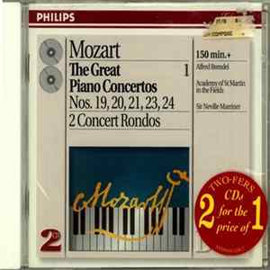 Mozart - Alfred Brendel, The Academy Of St. Martin-in-the-Fields, Sir Neville Marriner - The Great Piano Concertos, Vol. 1 FLAC