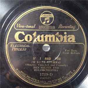 Ben Selvin And His Orchestra - If I Had You / Carolina Moon FLAC