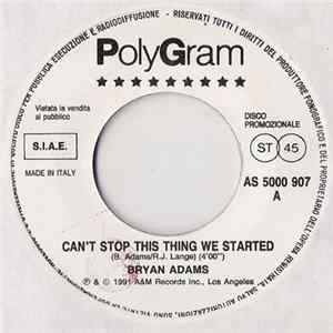 Bryan Adams / Extreme - Can't Stop This Thing We Started / Hole Hearted FLAC