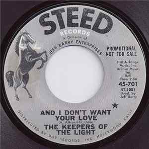 The Keepers Of The Light - And I Don't Want Your Love / My Babe FLAC