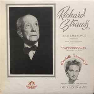 Richard Strauss, Elisabeth Schwarzkopf, Philharmonia Orchestra, Otto Ackermann - Four Last Songs - "Capriccio" Op. 85 (Closing Cene) FLAC