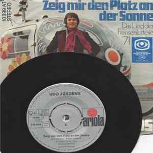 Udo Jürgens - Zeig Mir Den Platz An Der Sonne FLAC
