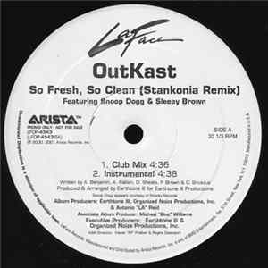 OutKast - So Fresh, So Clean (Stankonia Remix) FLAC