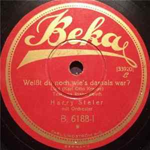 Harry Steier Mit Orchester - Weißt Du Noch Wie's Damals War? / Drei Nächte FLAC