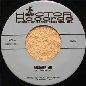 Unknown Artist - Answer Me FLAC
