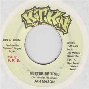 Jah Mason - Better Be True FLAC
