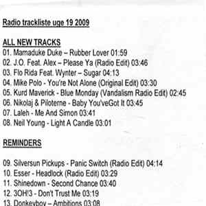 Various - Radio Trackliste Uge 19 2009 FLAC