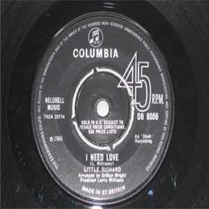 Little Richard - I Need Love FLAC