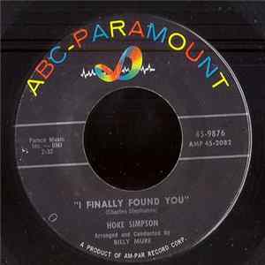 Hoke Simpson - I Finally Found You FLAC