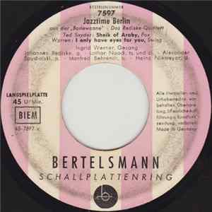 Das Johannes-Rediske Quintett - Jazztime Berlin FLAC