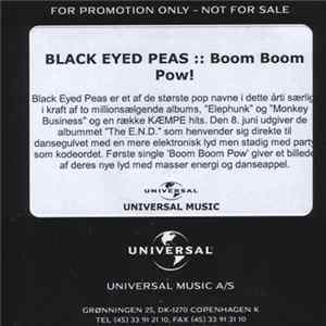 Black Eyed Peas - Boom Boom Pow FLAC